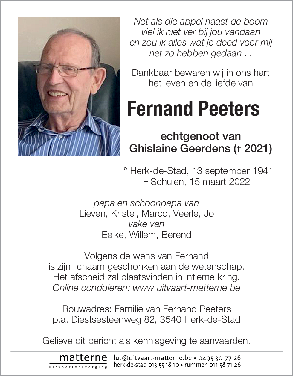 Fernand Peeters