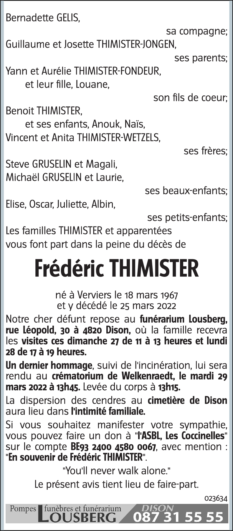 Frédéric THIMISTER