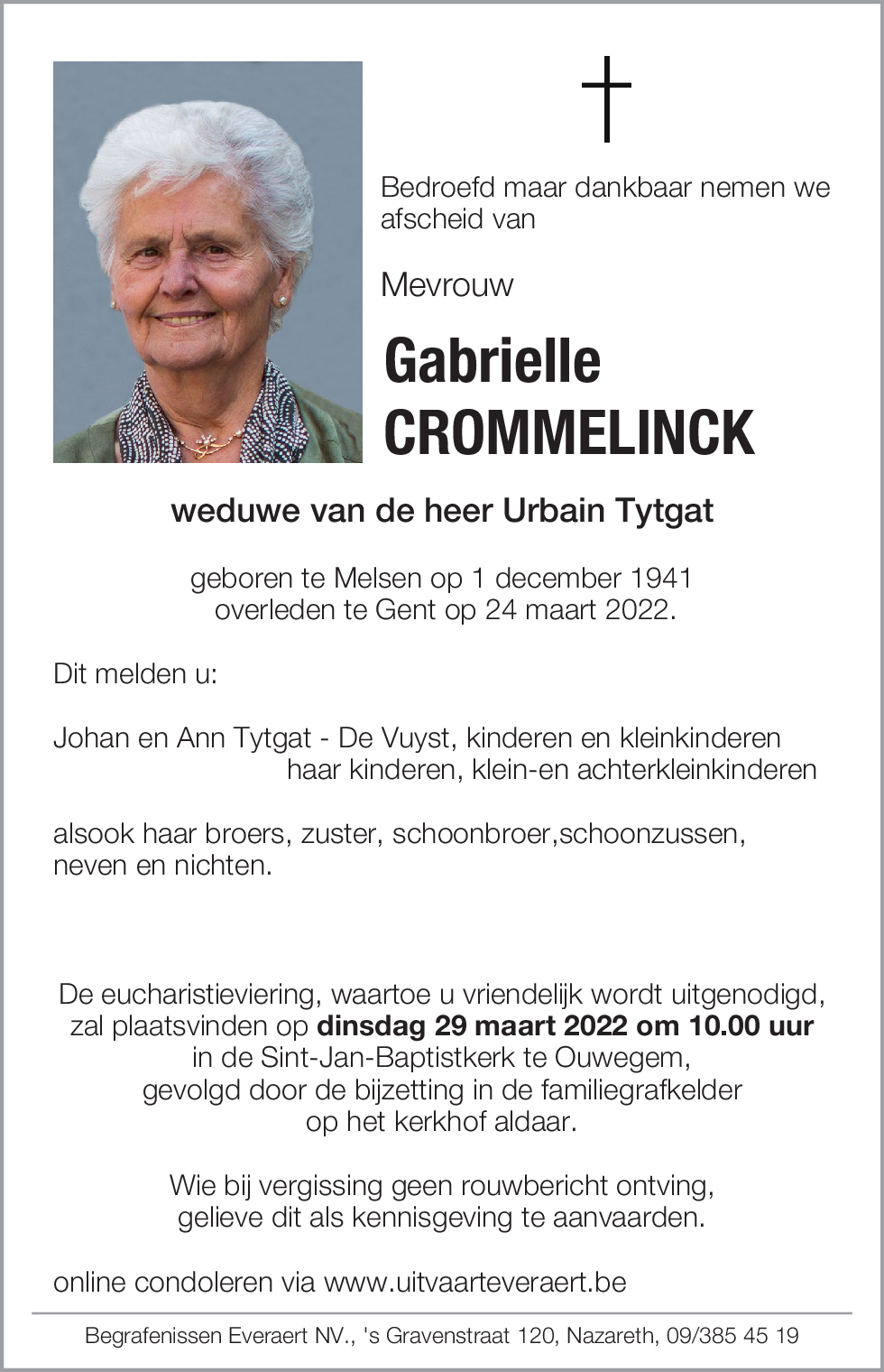 Gabrielle Crommelinck