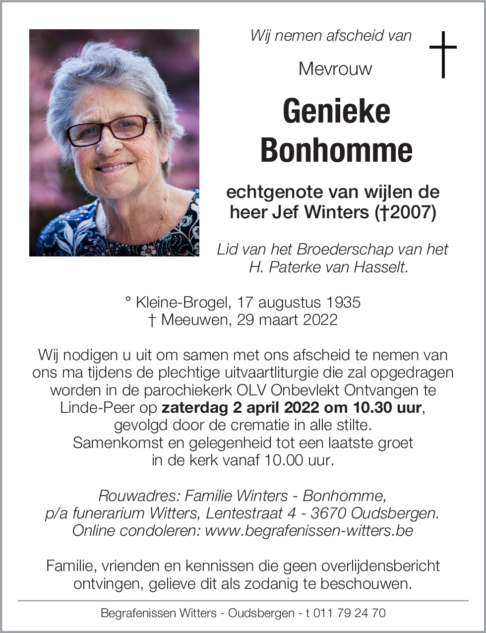 Genieke Bonhomme