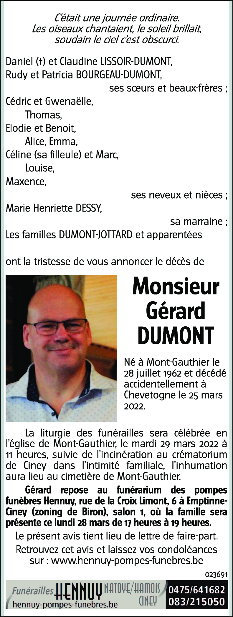 Gérard DUMONT