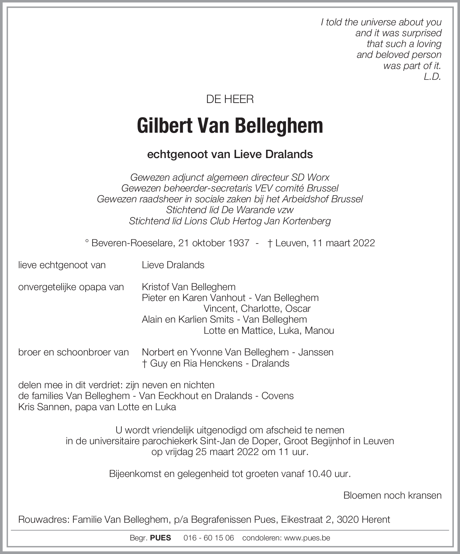 Gilbert Van Belleghem