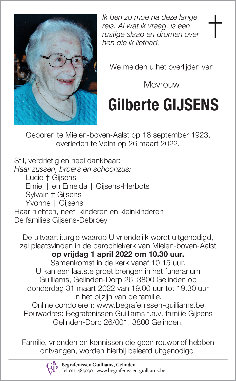 Gilberte Gijsens