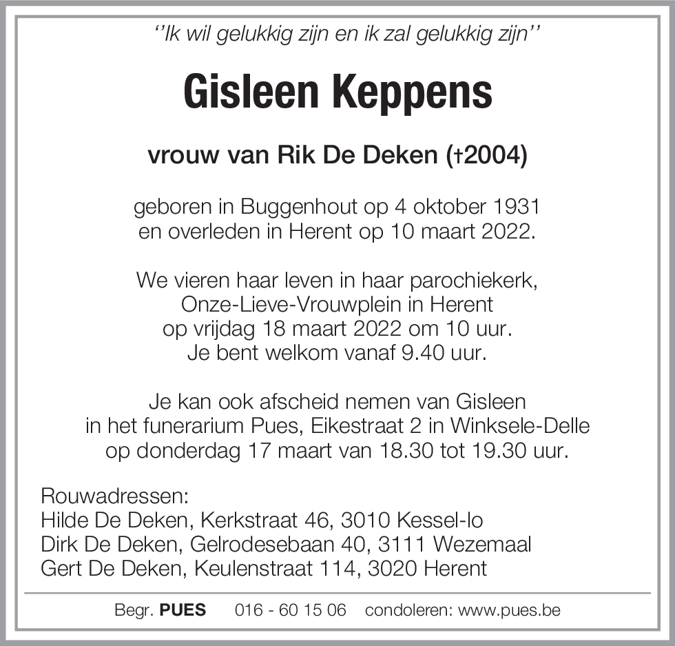 Gisleen Keppens