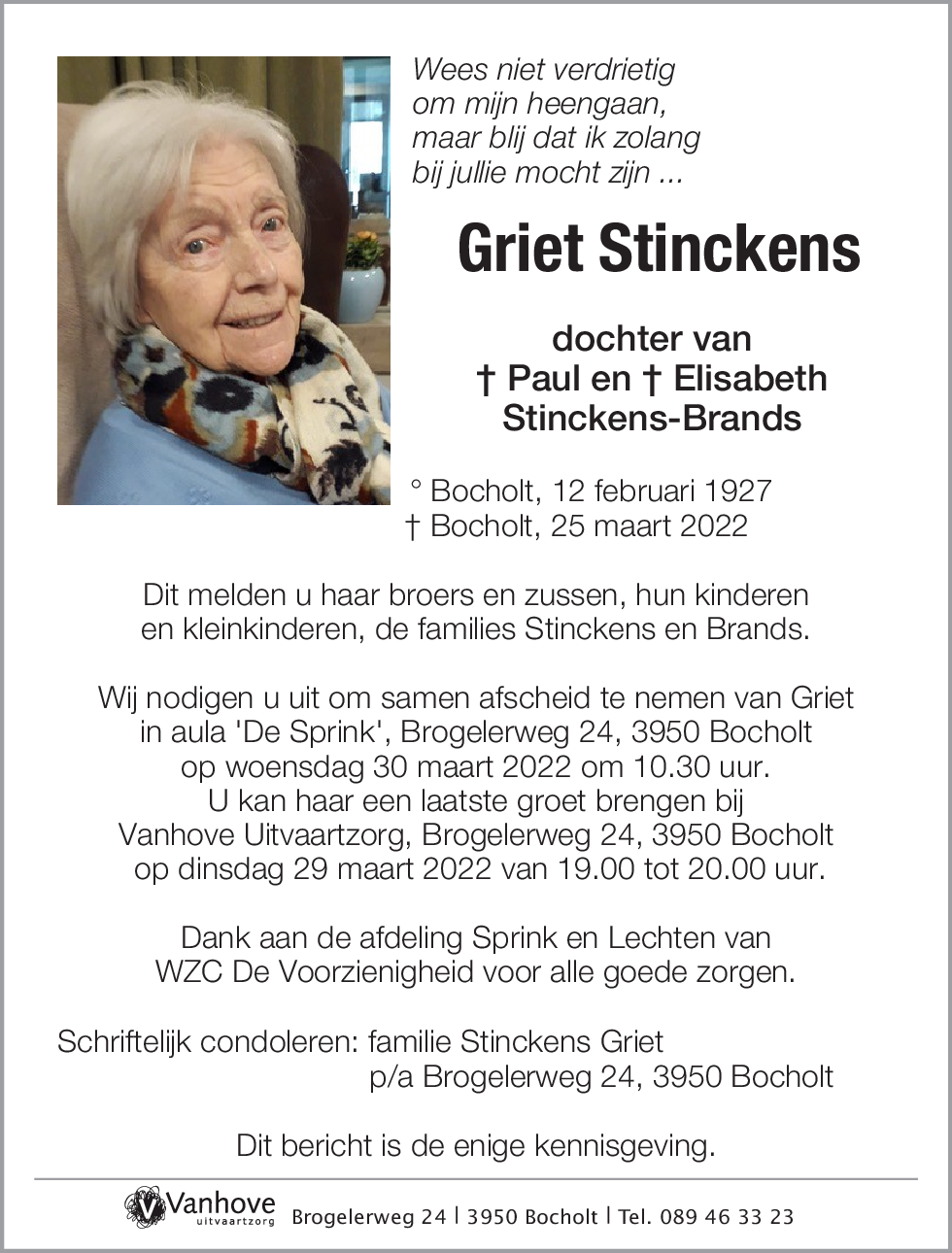 Griet Stinckens