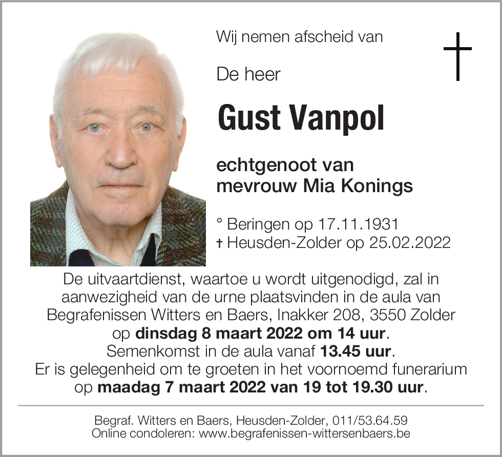 Gust Vanpol