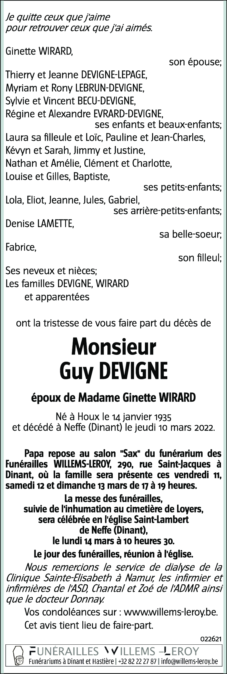 Guy DEVIGNE