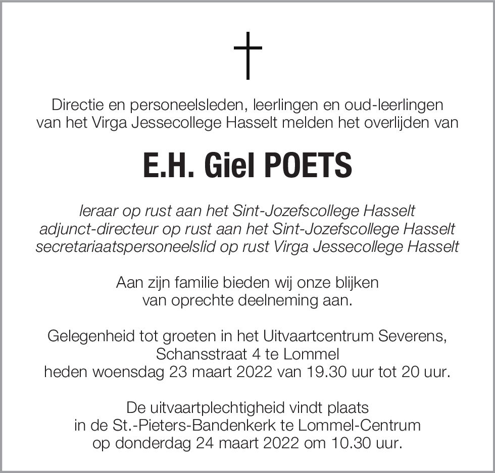 Guy (Giel) Poets