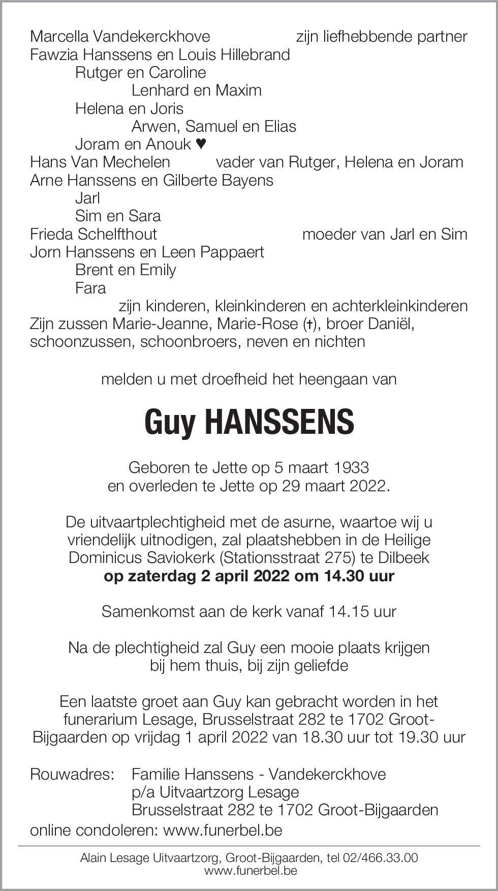 Guy Hanssens