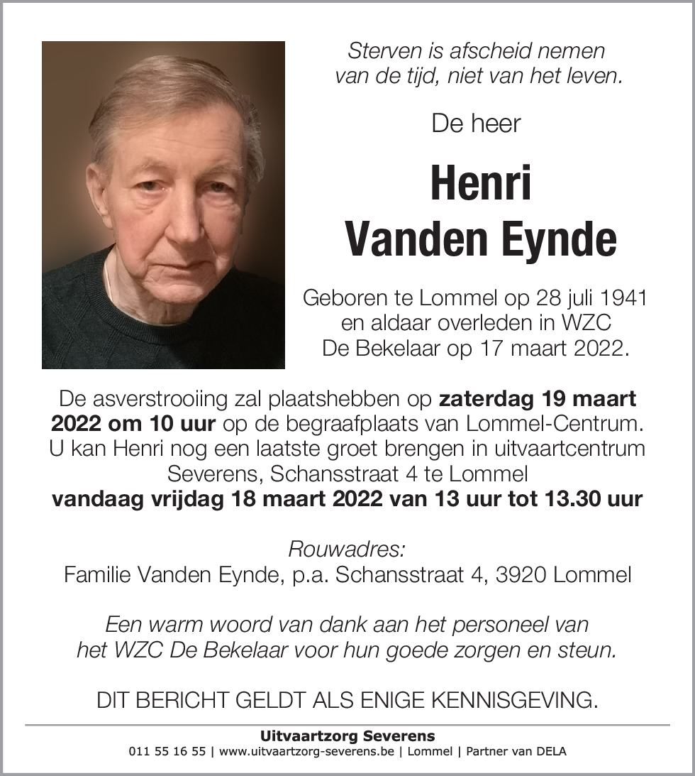 Henri Vanden Eynde