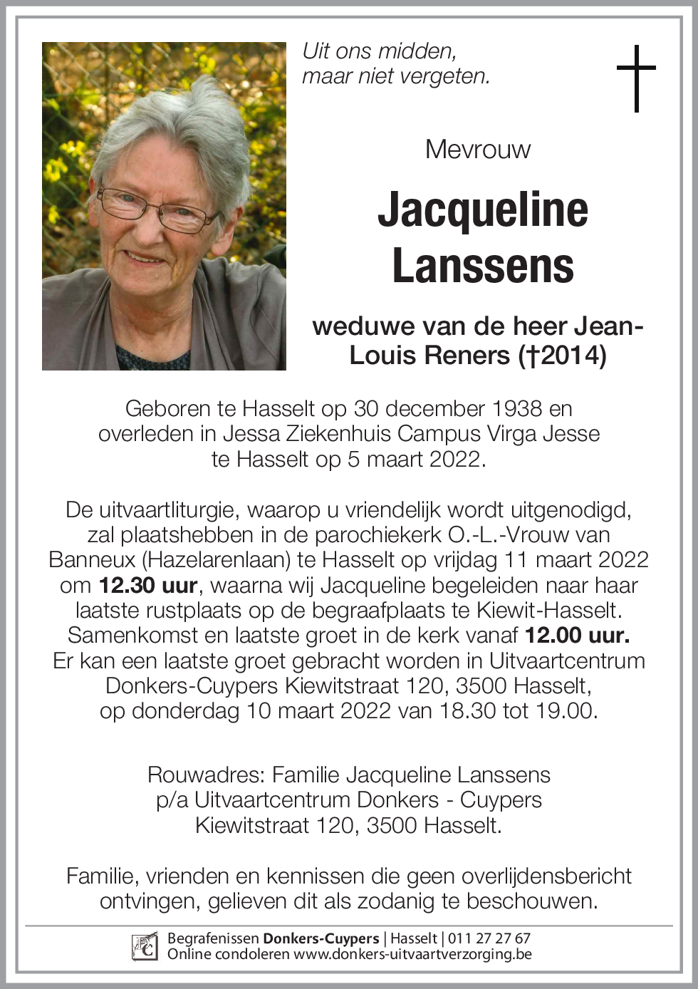 Jacqueline Lanssens