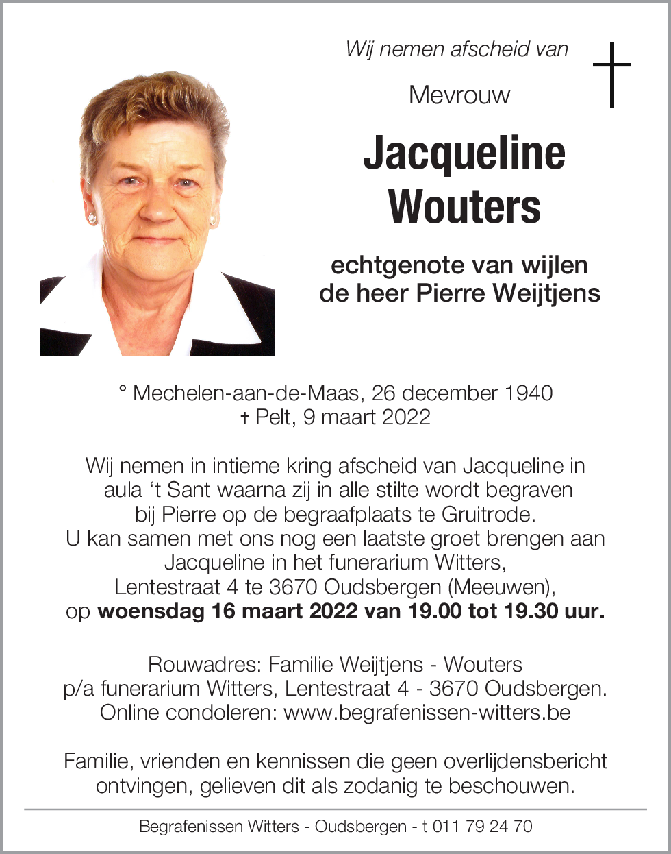 Jacqueline Wouters
