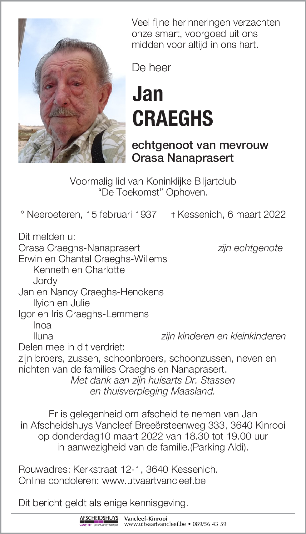 Jan Craeghs