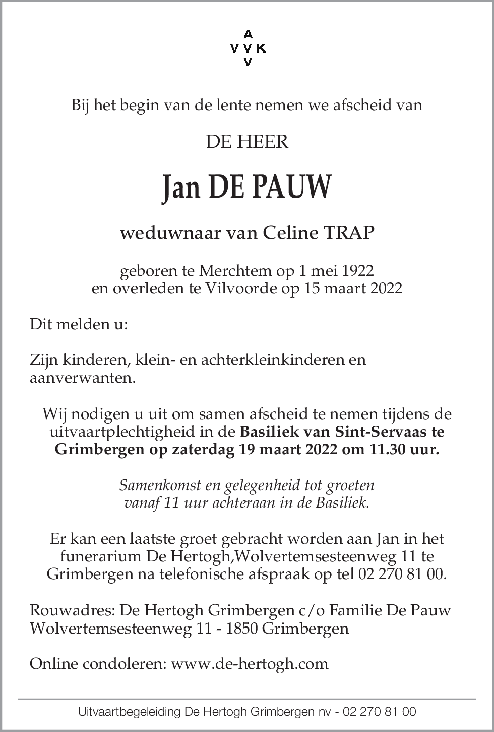 Jan De Pauw