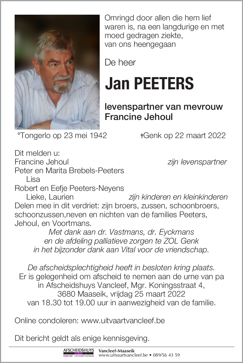 Jan Peeters