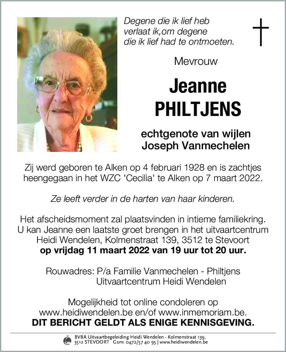 Jeanne Philtjens