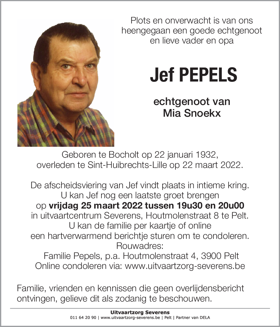 Jef Pepels