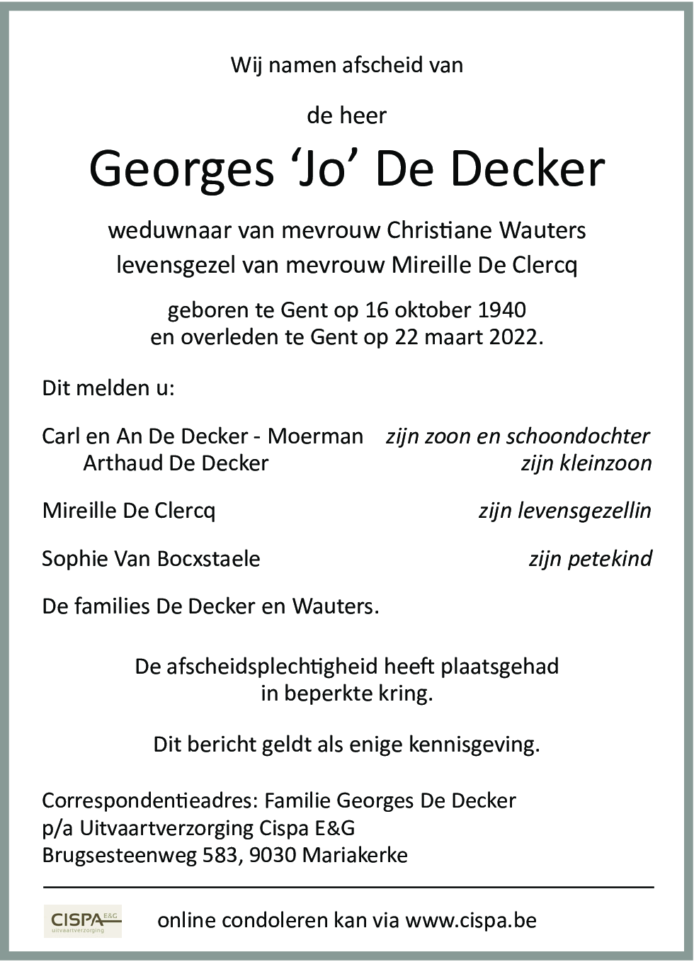 Jo De Decker