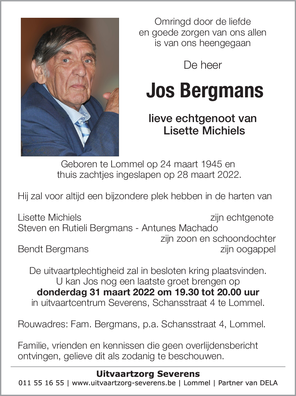 Jos Bergmans