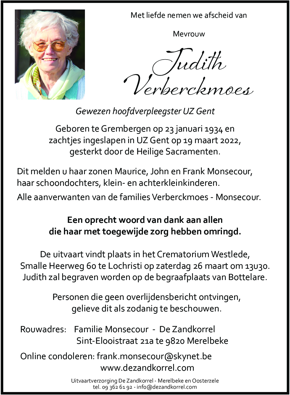 Judith Verberckmoes