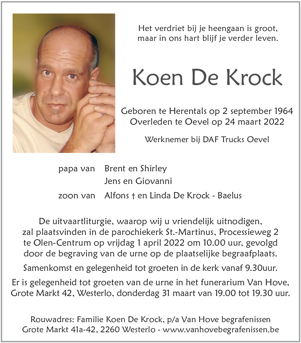 Koen De Krock