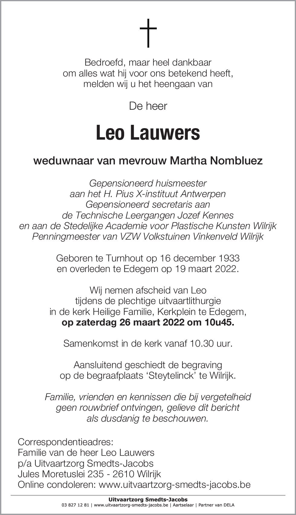 Leo Lauwers