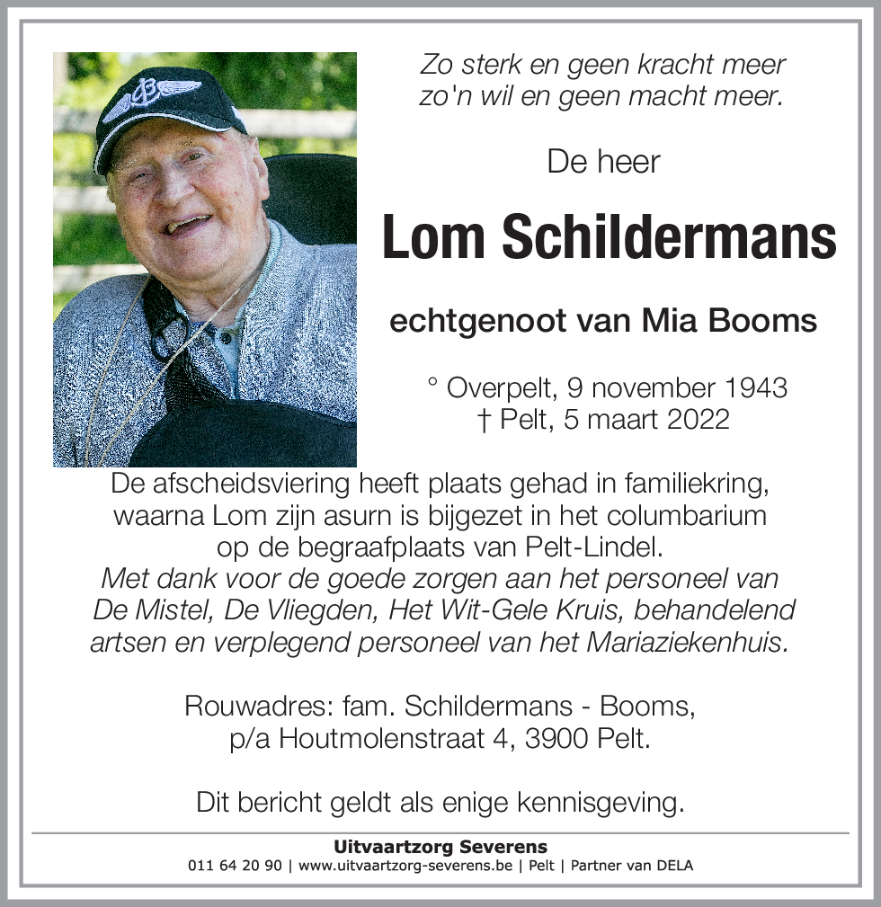 Lom Schildermans