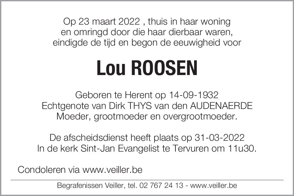 Lou Roosen