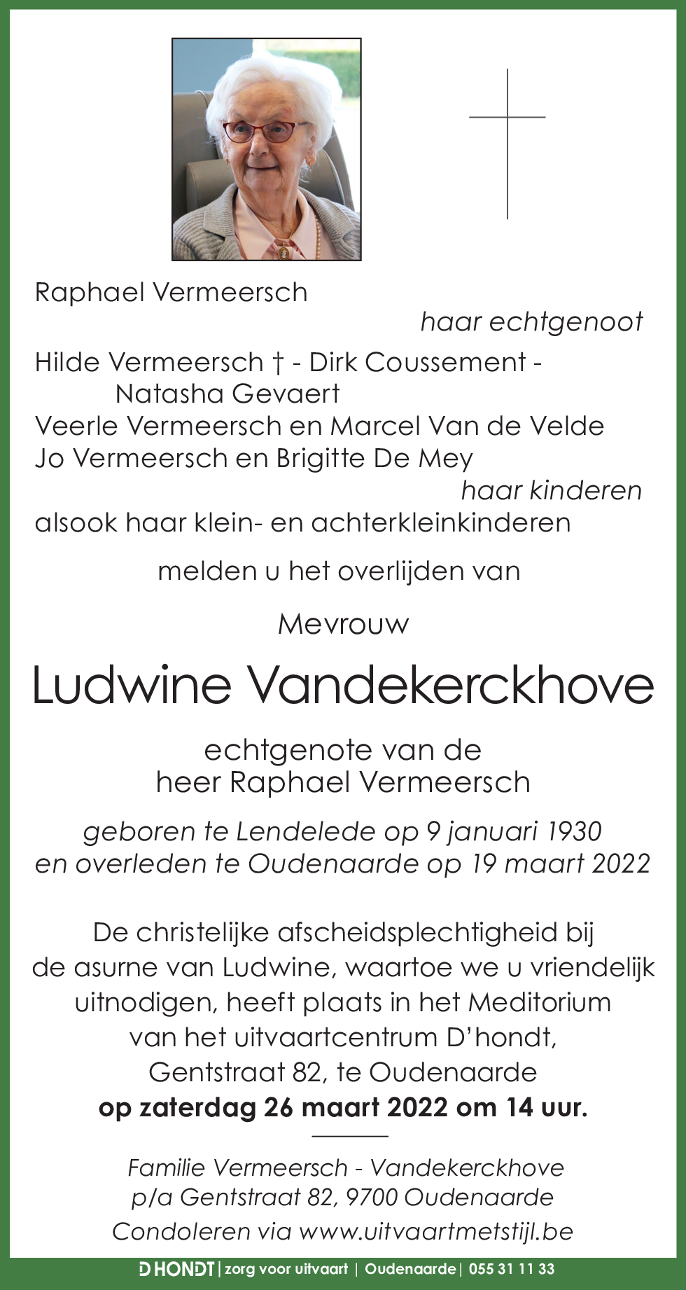 Ludwine Vandekerckhove