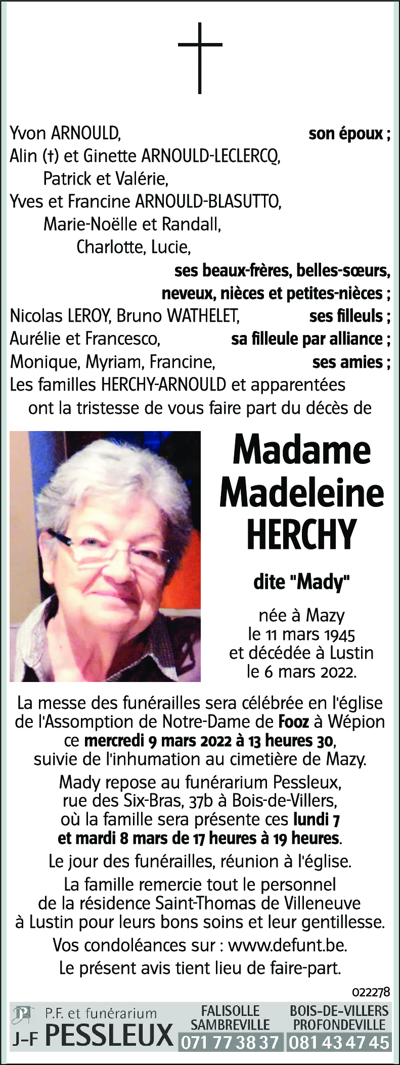 Madeleine HERCHY