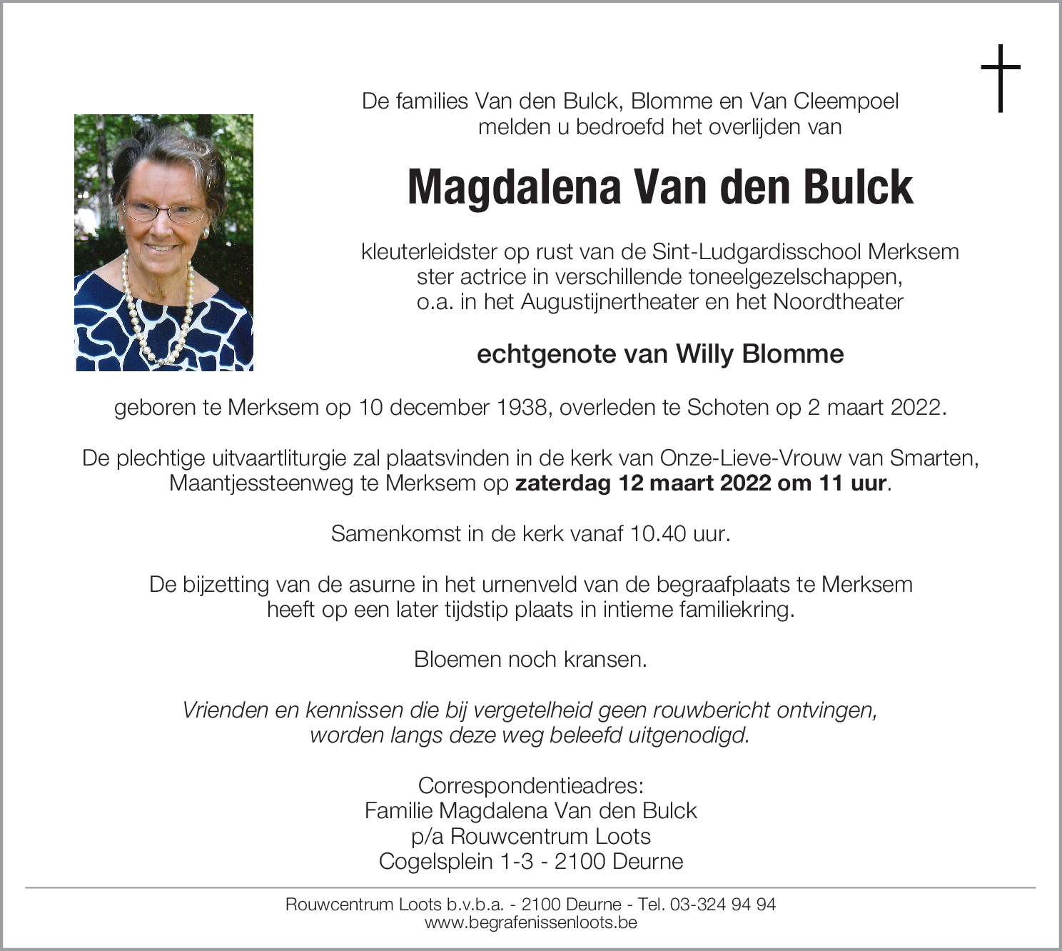 Magdalena Van den Bulck