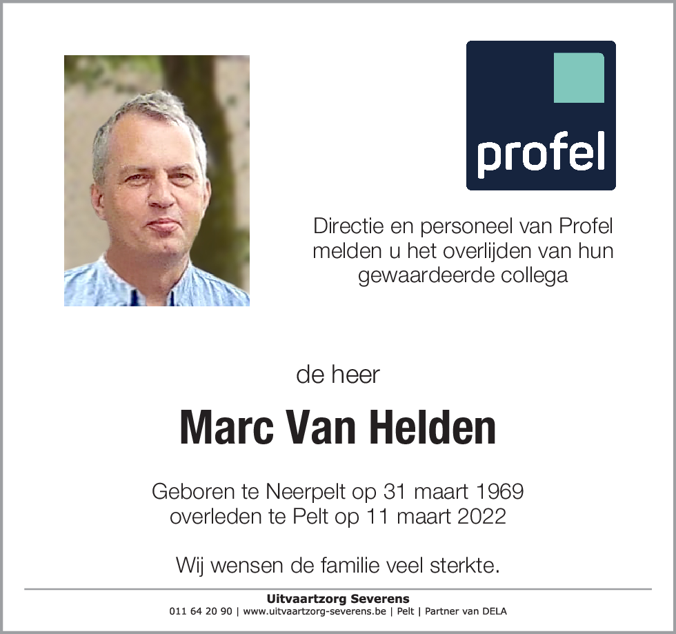 Marc Van Helden