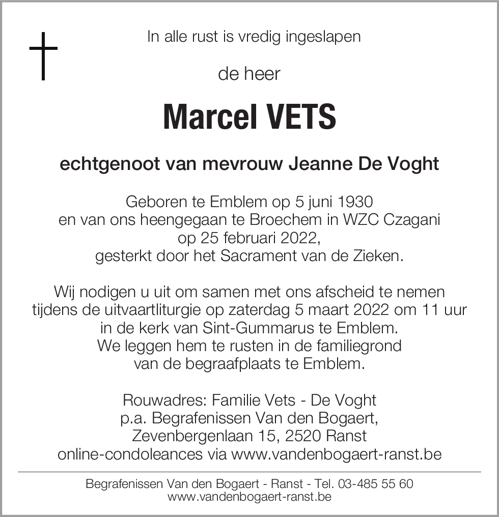 Marcel Vets