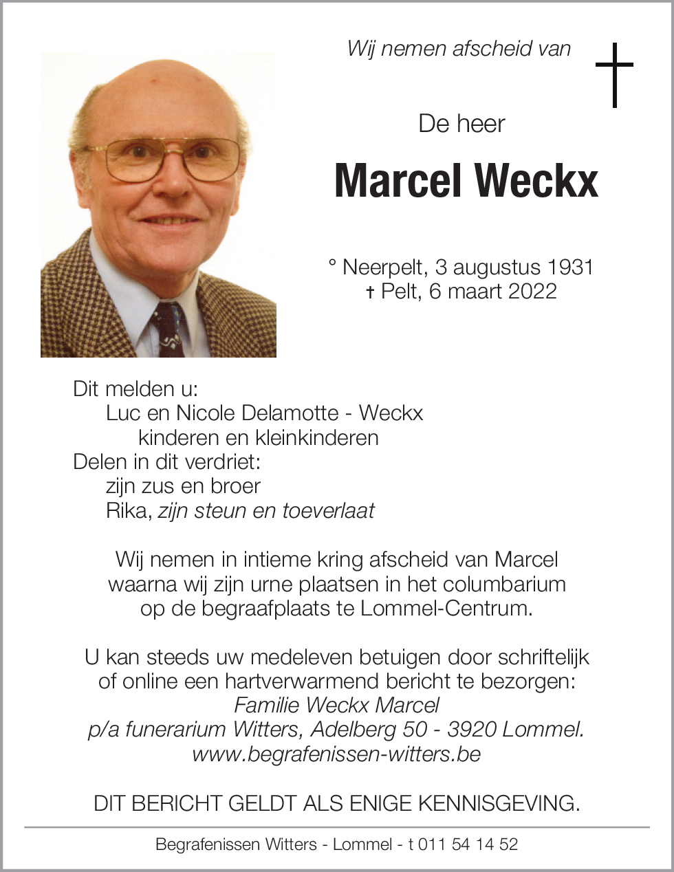 Marcel Weckx