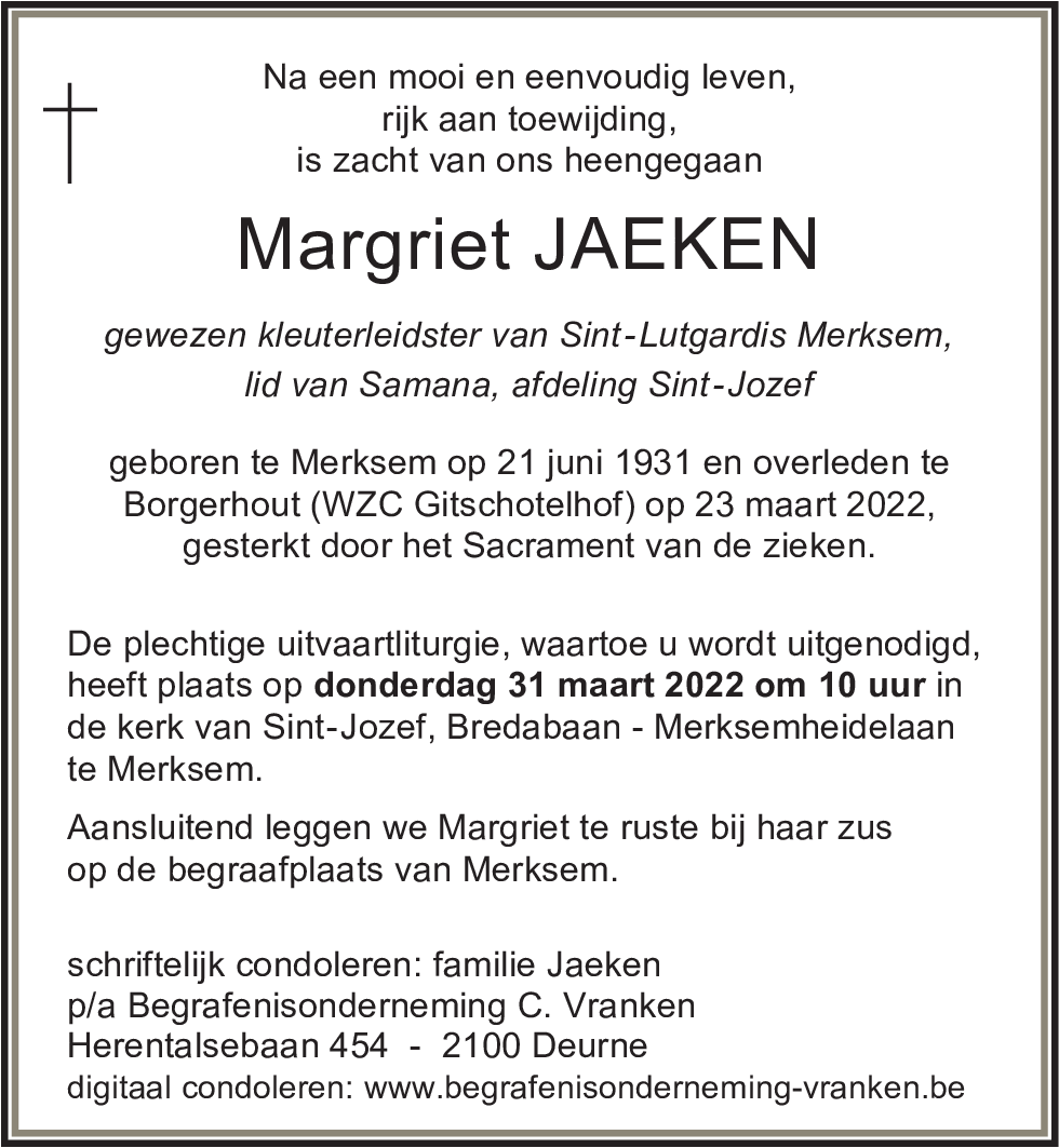 Margriet Jaeken