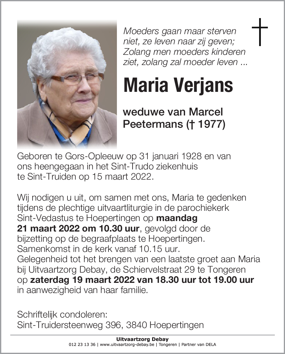 Maria Verjans