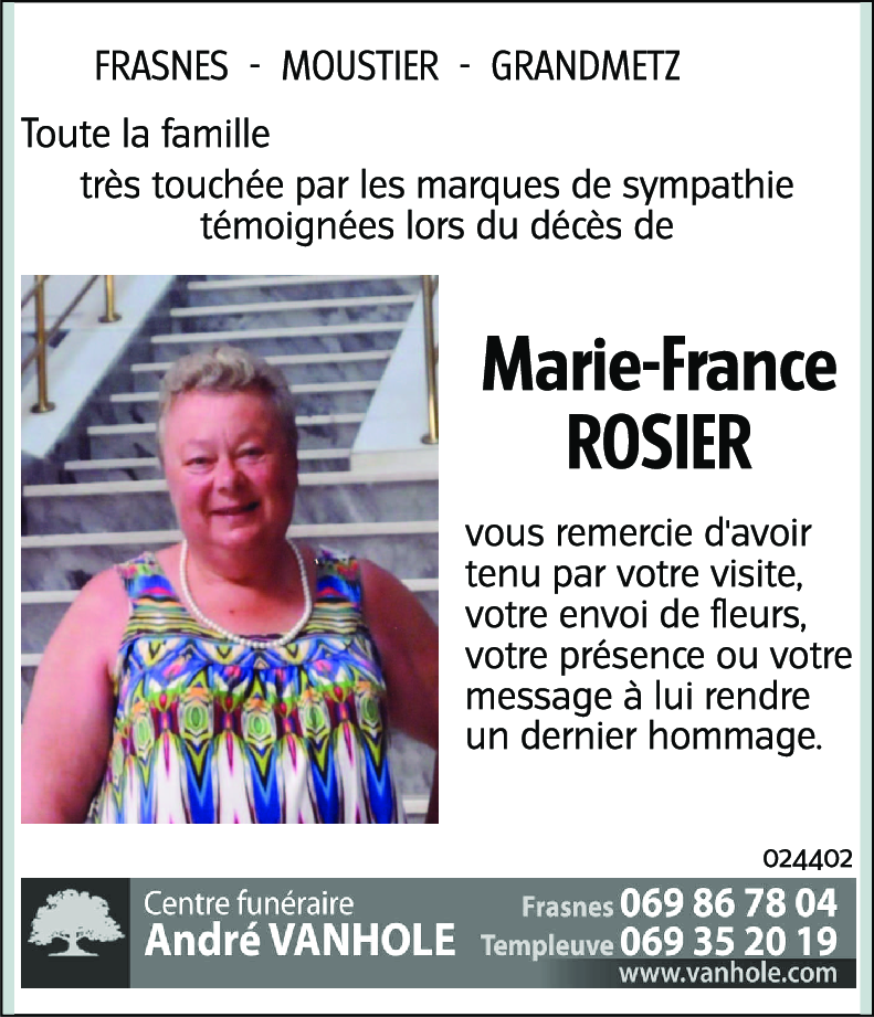 Marie-France ROSIER