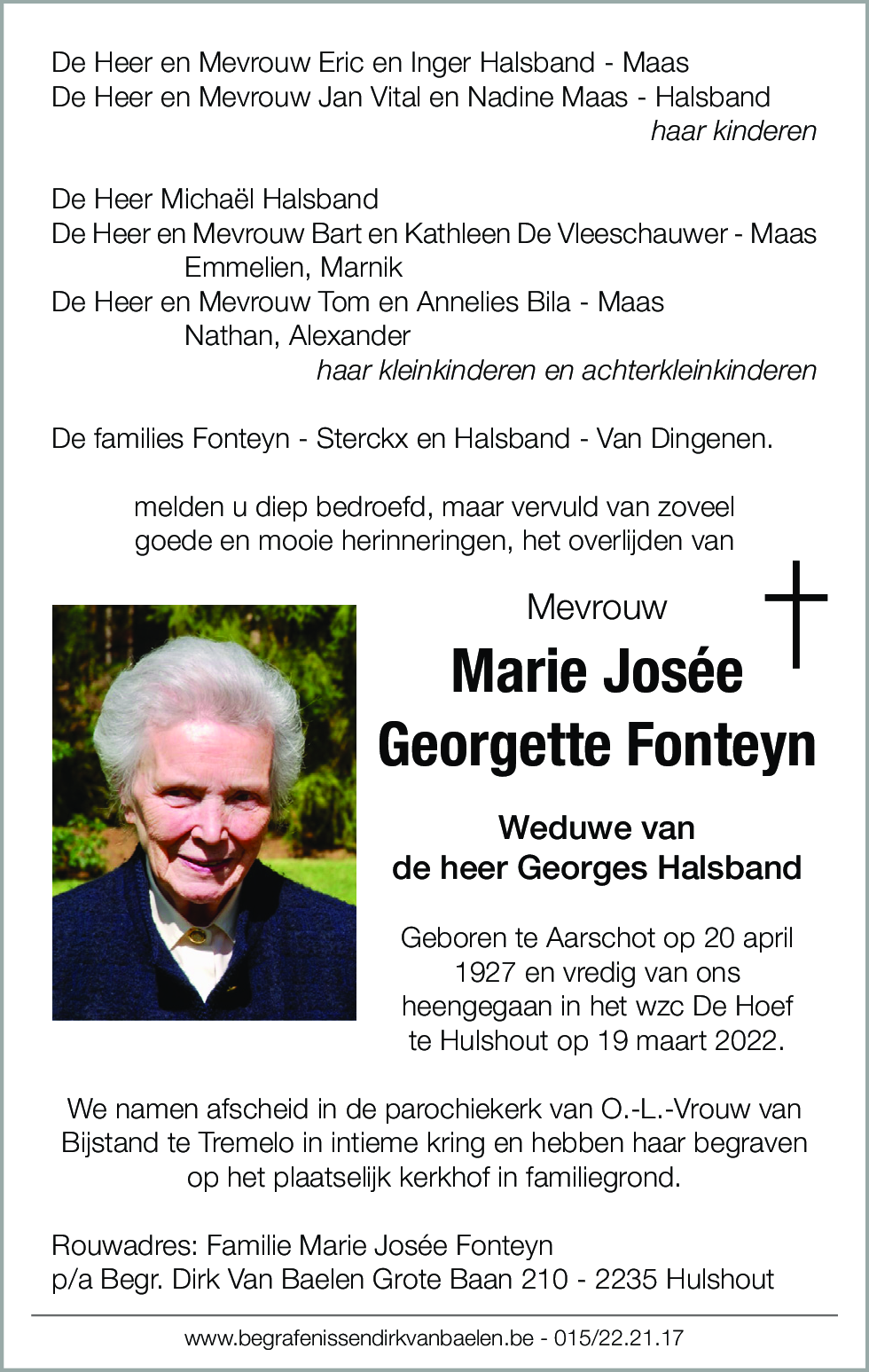 Marie Josée Georgette Fonteyn