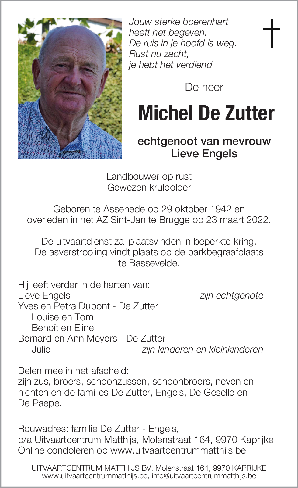 Michel De Zutter
