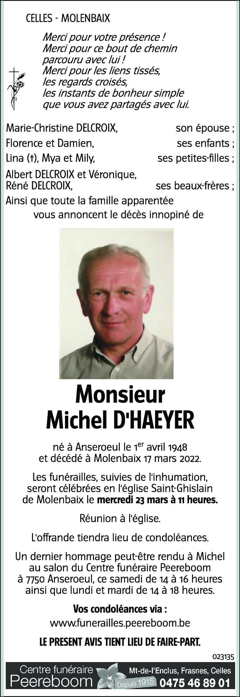 Michel D'HAEYER