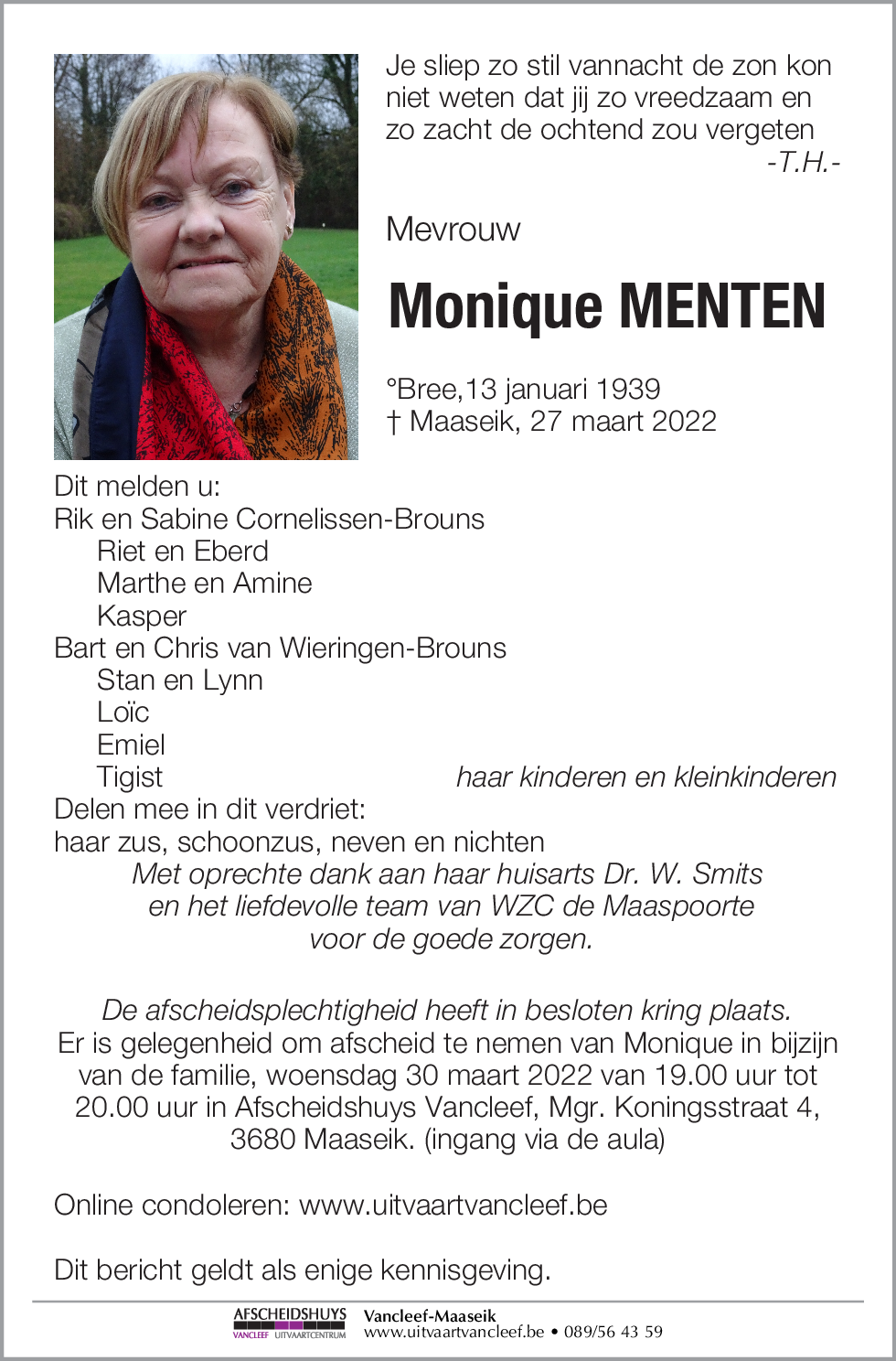 Monique Menten