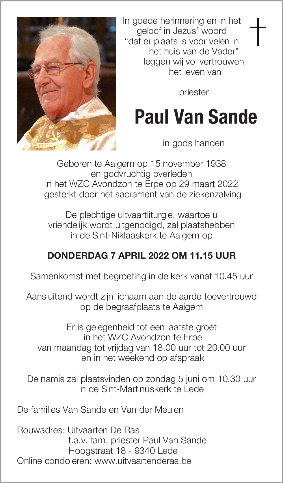 Paul Van Sande