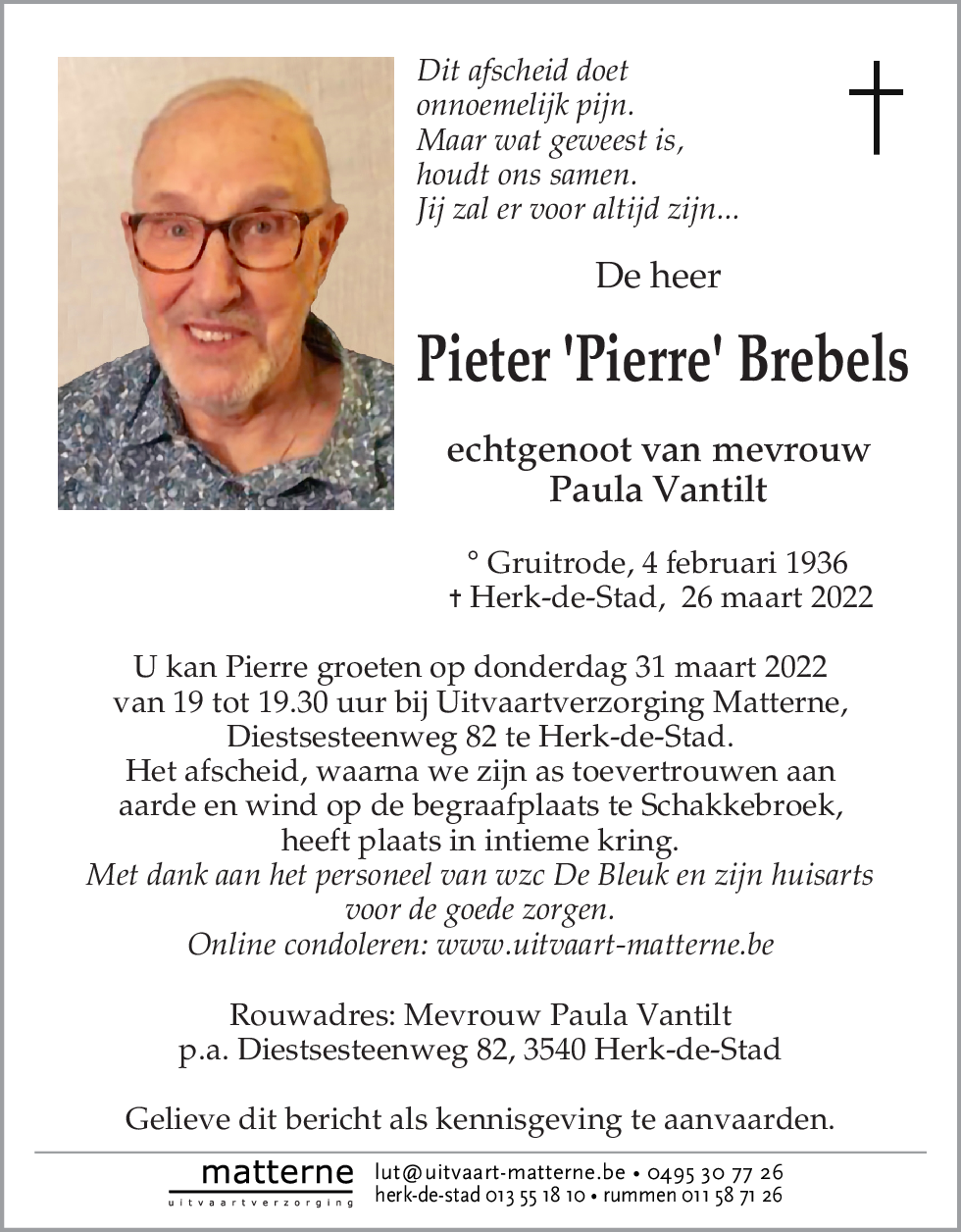 Pieter Brebels