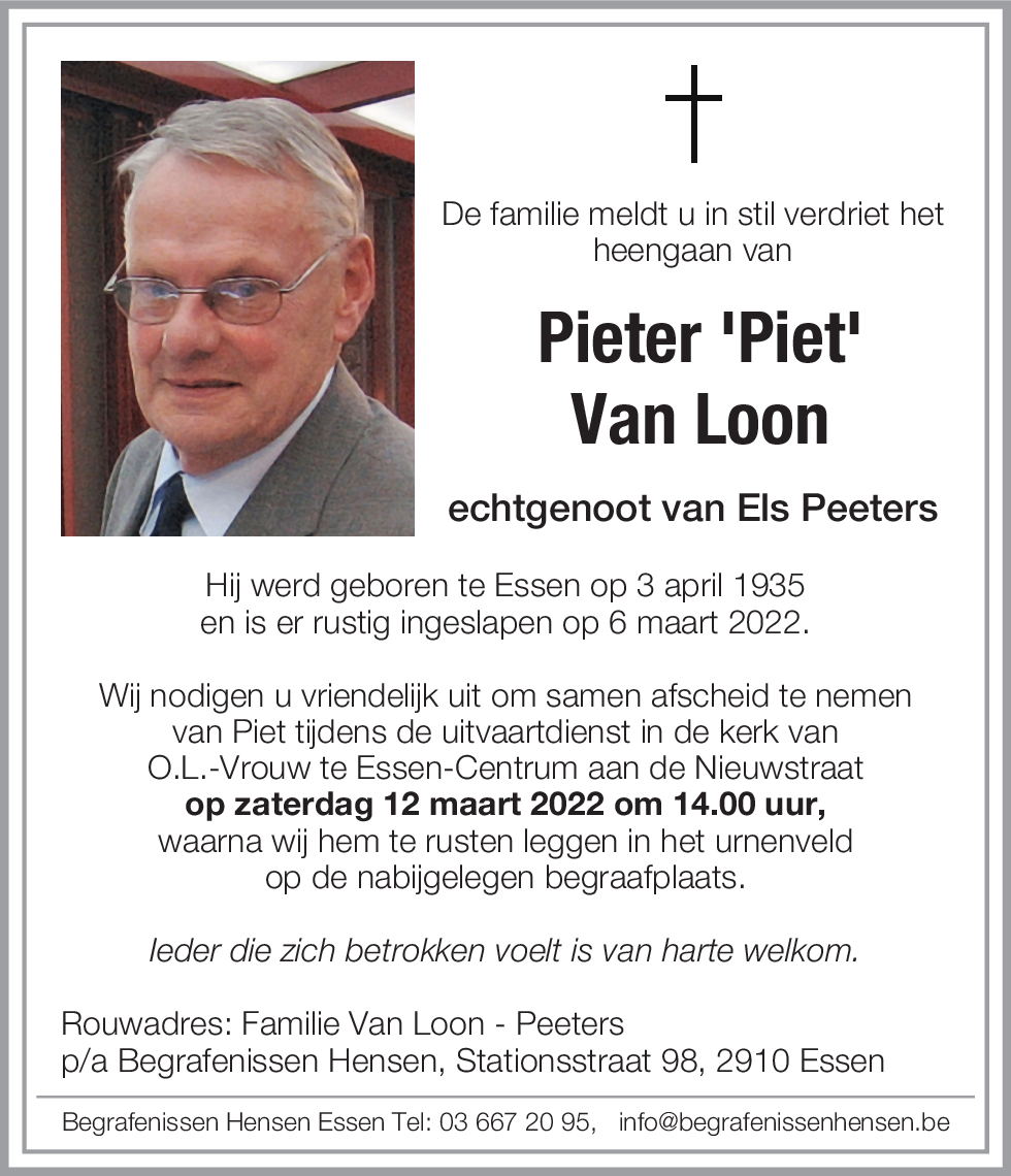 Pieter Van Loon