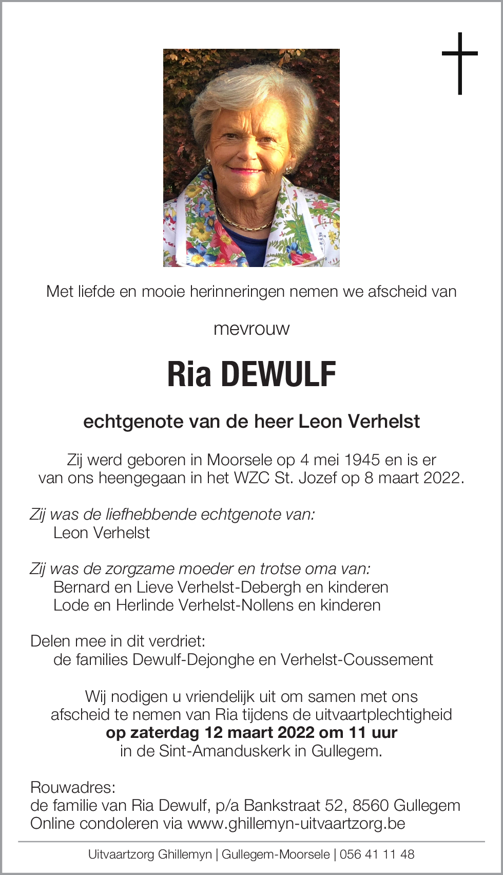 Ria Dewulf