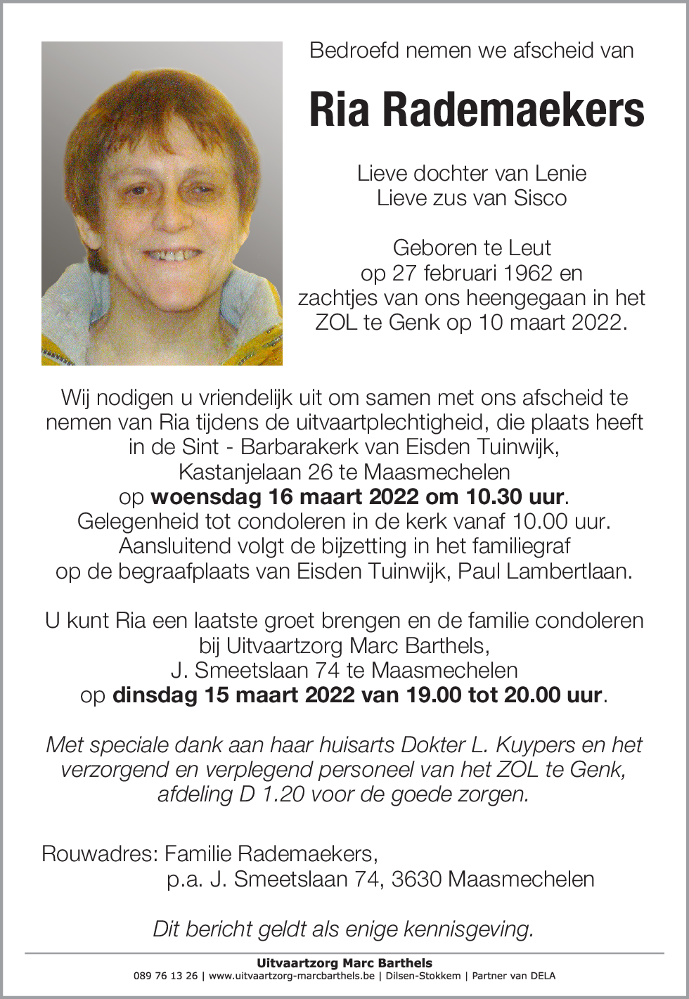 Ria Rademaekers