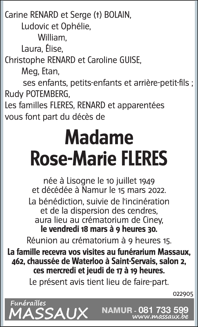 Rose-Marie FLERES