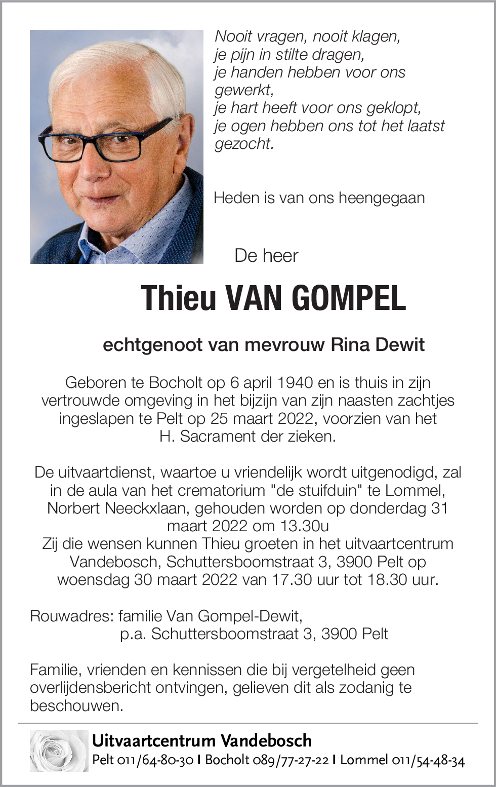 Thieu Van Gompel