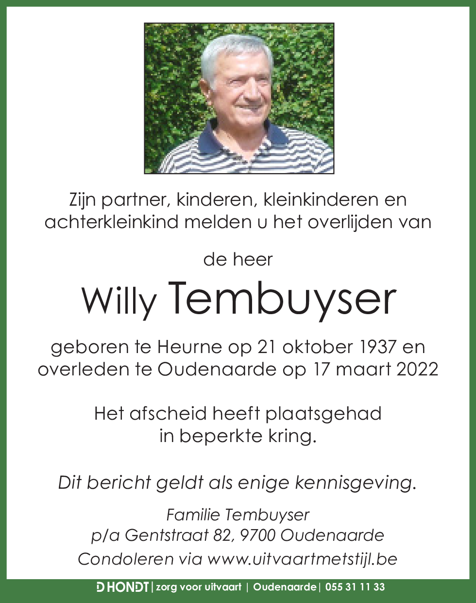 Willy Tembuyser