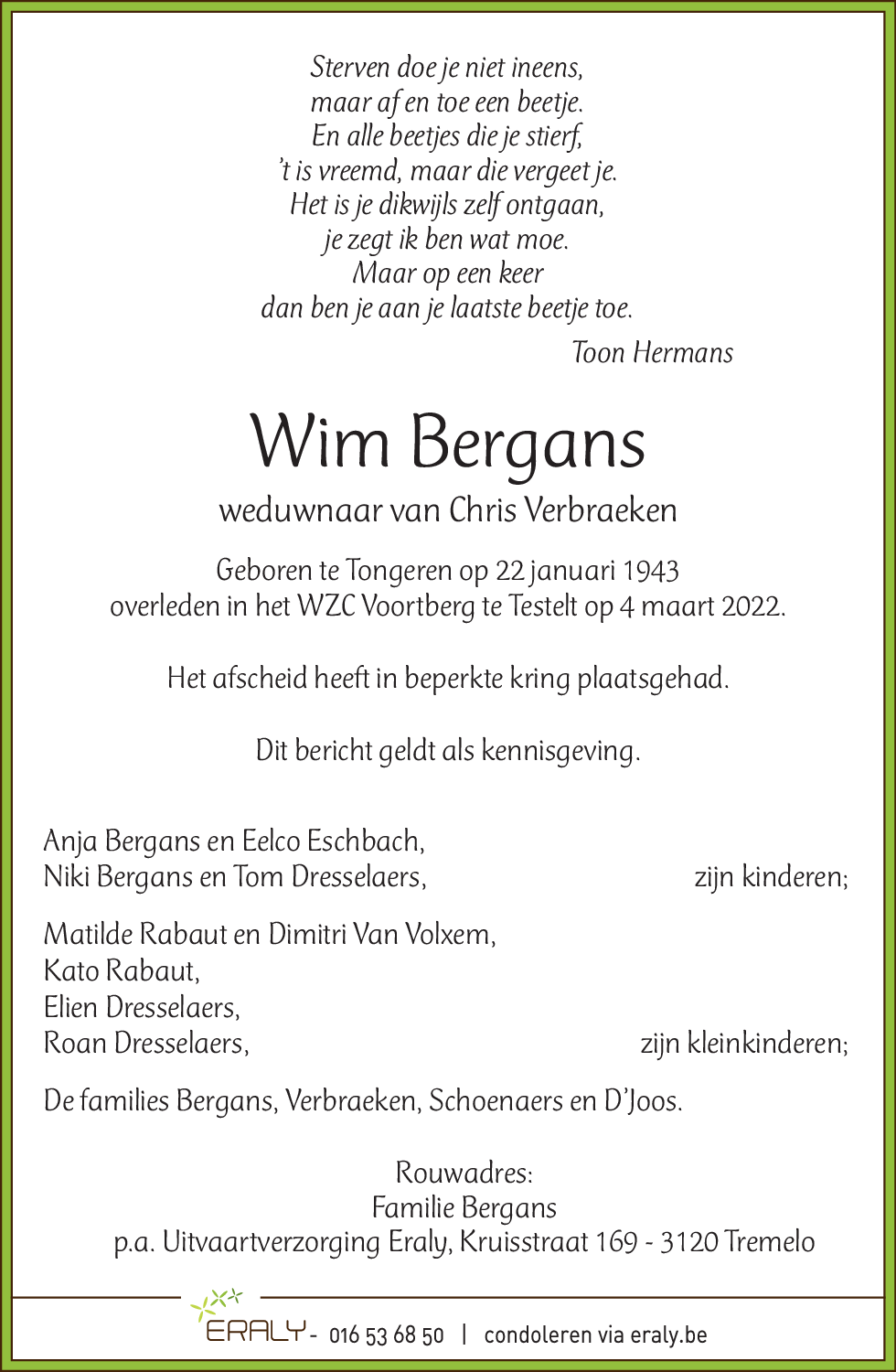 Wim Bergans